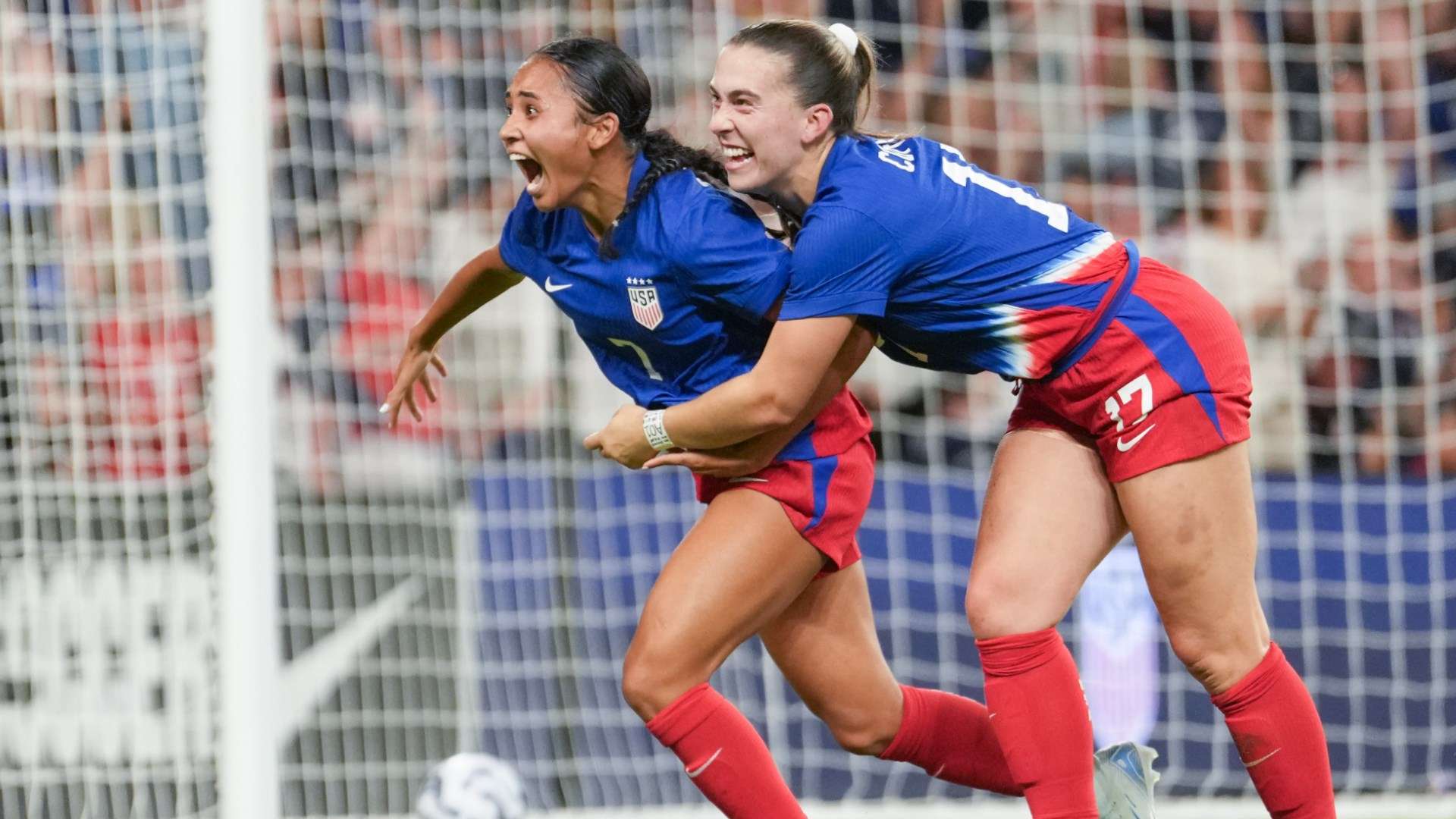 Thompson USWNT goal