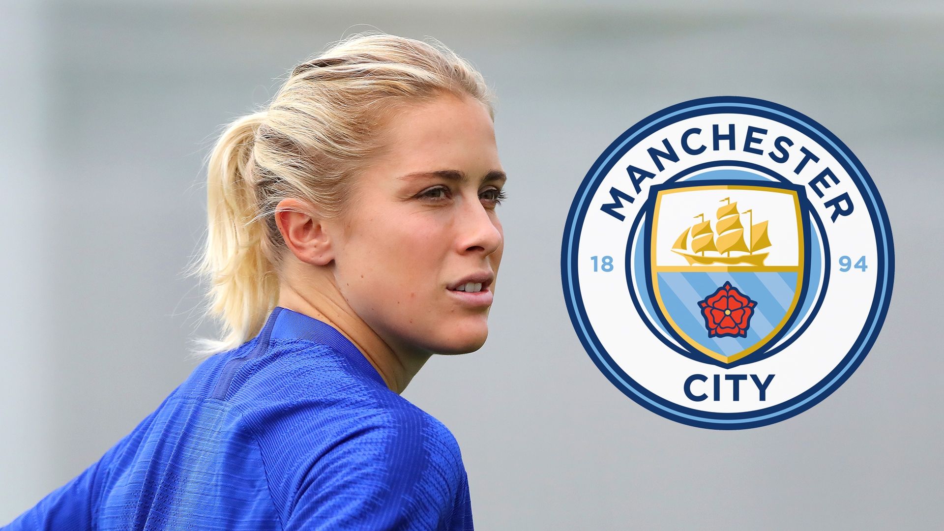 Abby Dahlkemper Manchester City logo