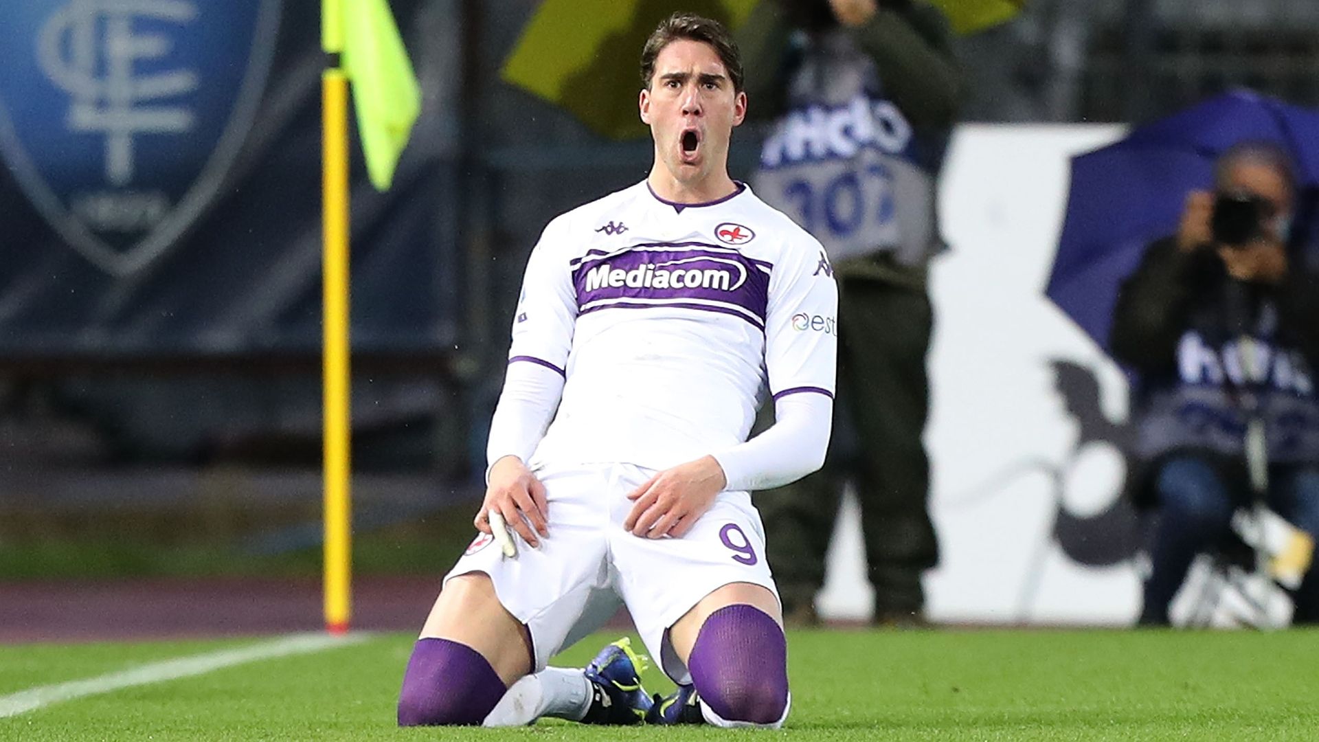 Dusan Vlahovic Fiorentina Empoli Serie A 2021-22