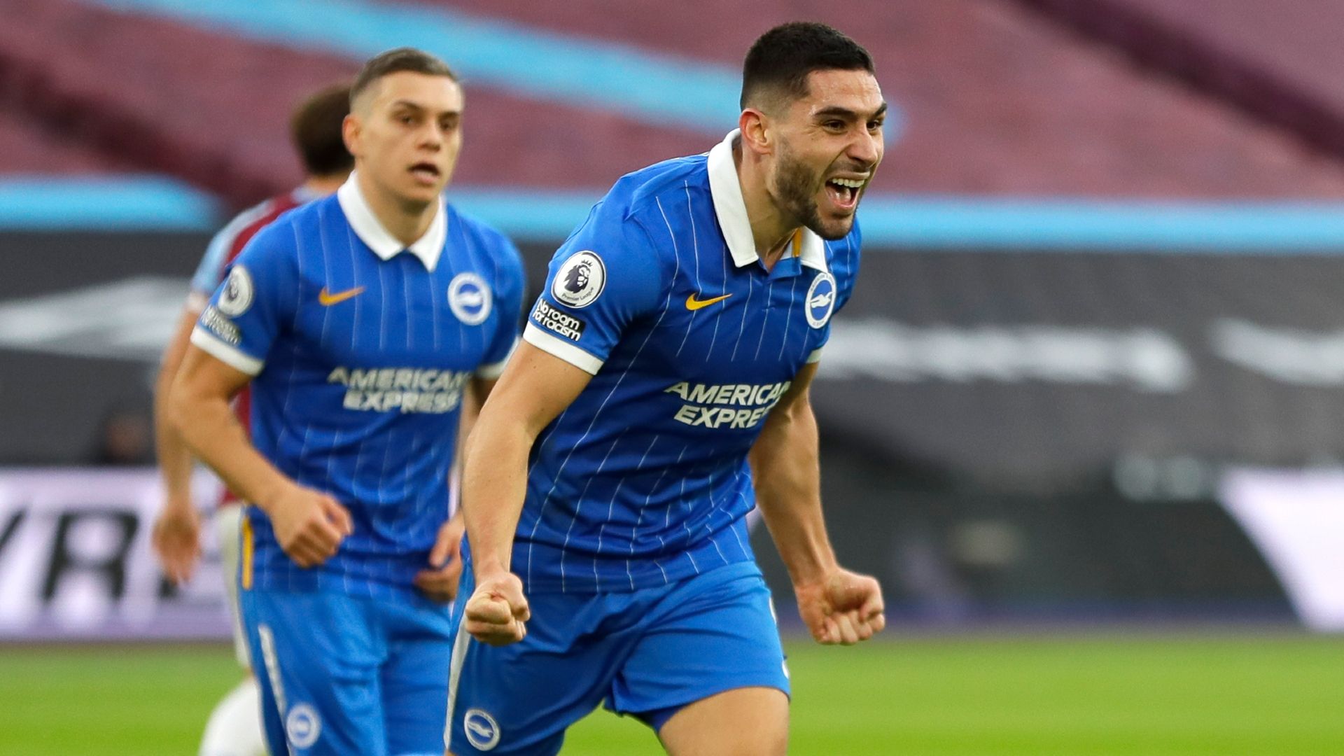 Neal Maupay Brighton 2020-21