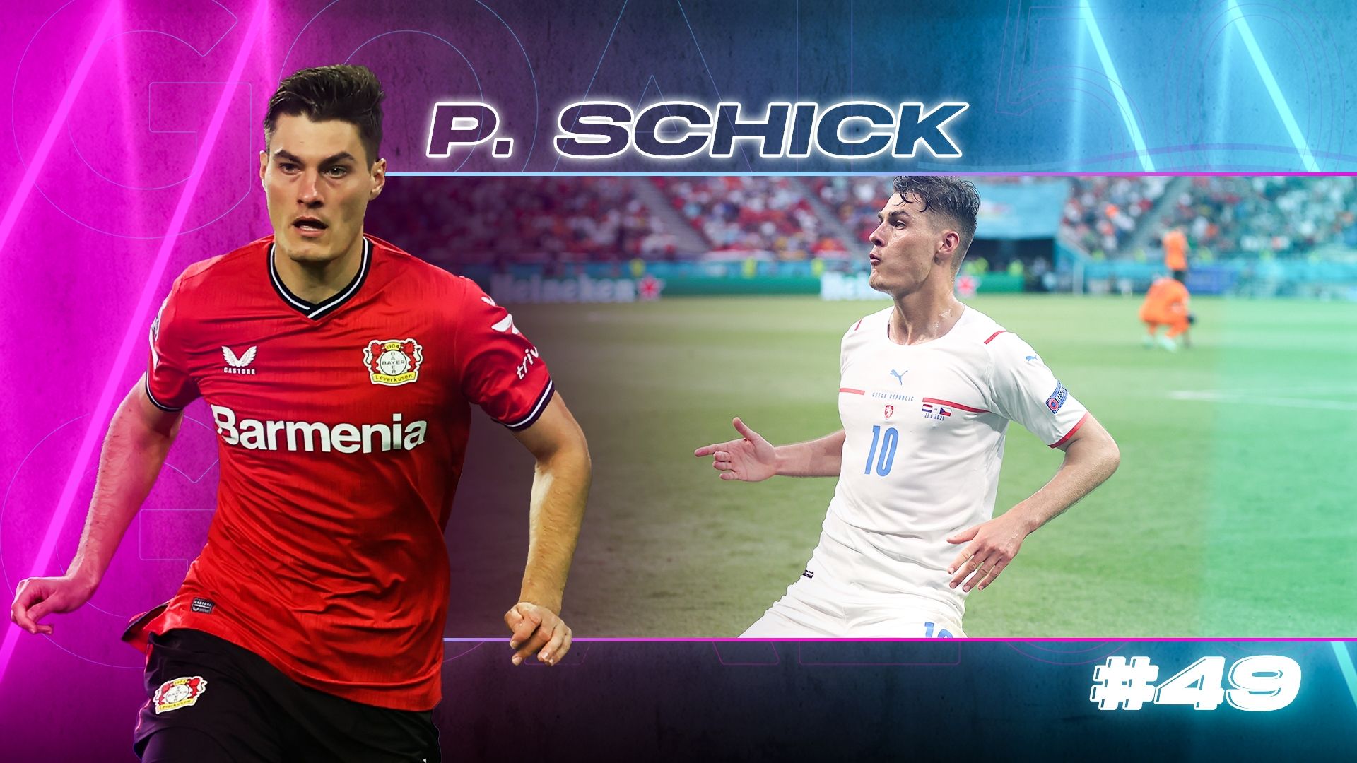 GOAL50 2022 Patrik Schick GFX Ranking