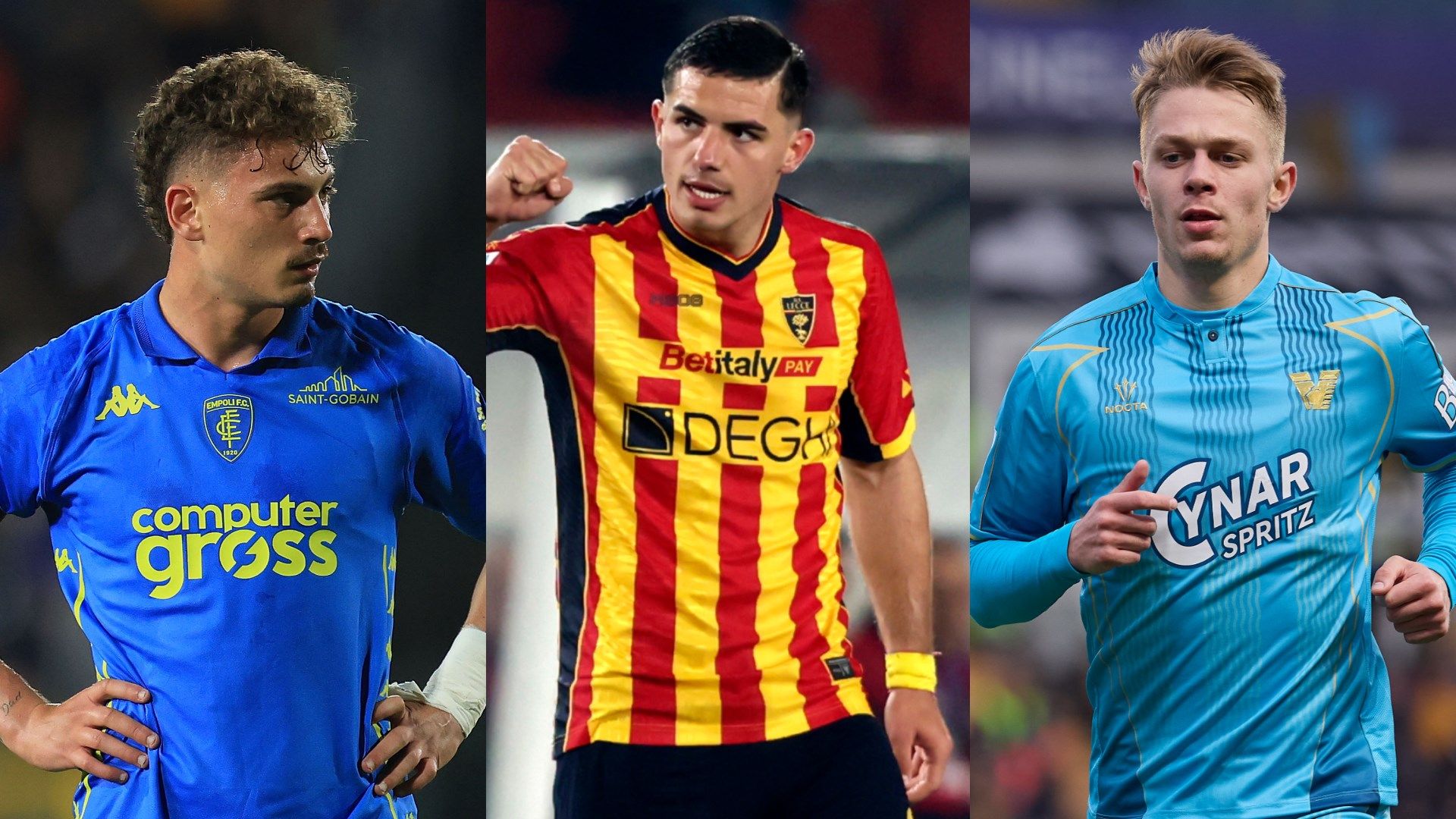 Esposito Krstovic Nicolussi Caviglia Empoli Lecce Venezia