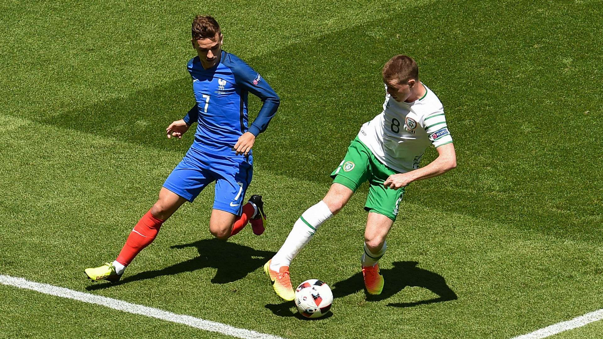 Antoine Griezmann France James McCarthy Republic of Ireland 26062016