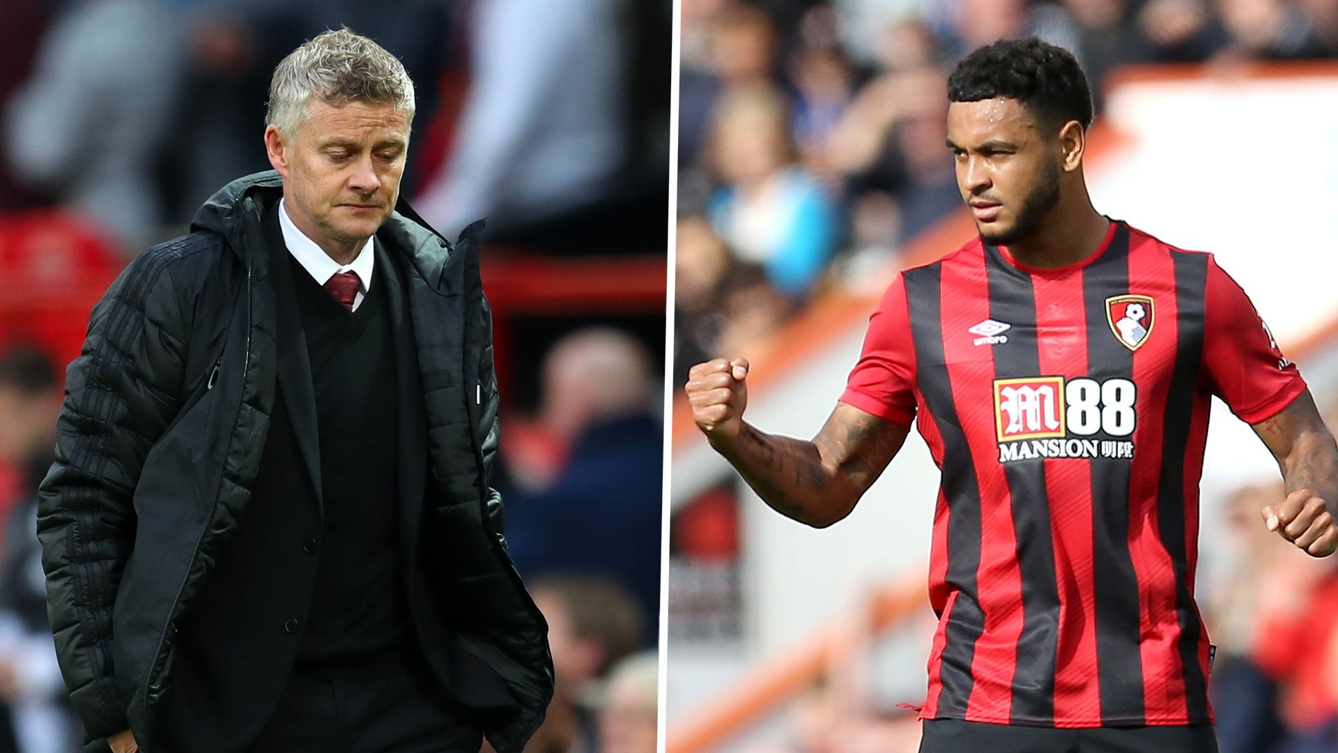 Ole Gunnar Solskjaer, Josh King, Man Utd, Bournemouth