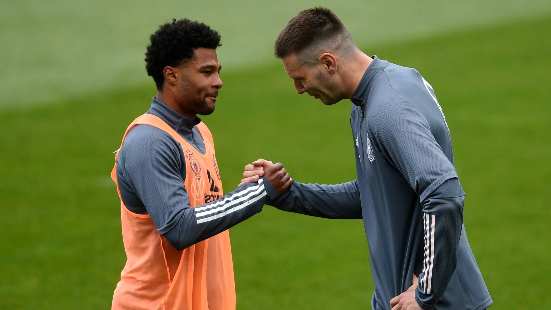 Serge Gnabry Niklas Süle DFB-Team Nationalmannschaft Trainingslager