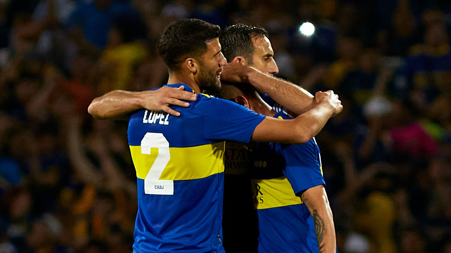 Lisandro Lopez Carlos Izquierdoz Boca Juniors Argentinos Copa Argentina 031121