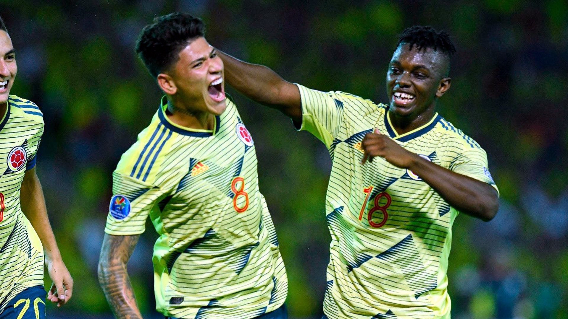 Jorge Carrascal Colombia Ecuador Preolímpico 2020