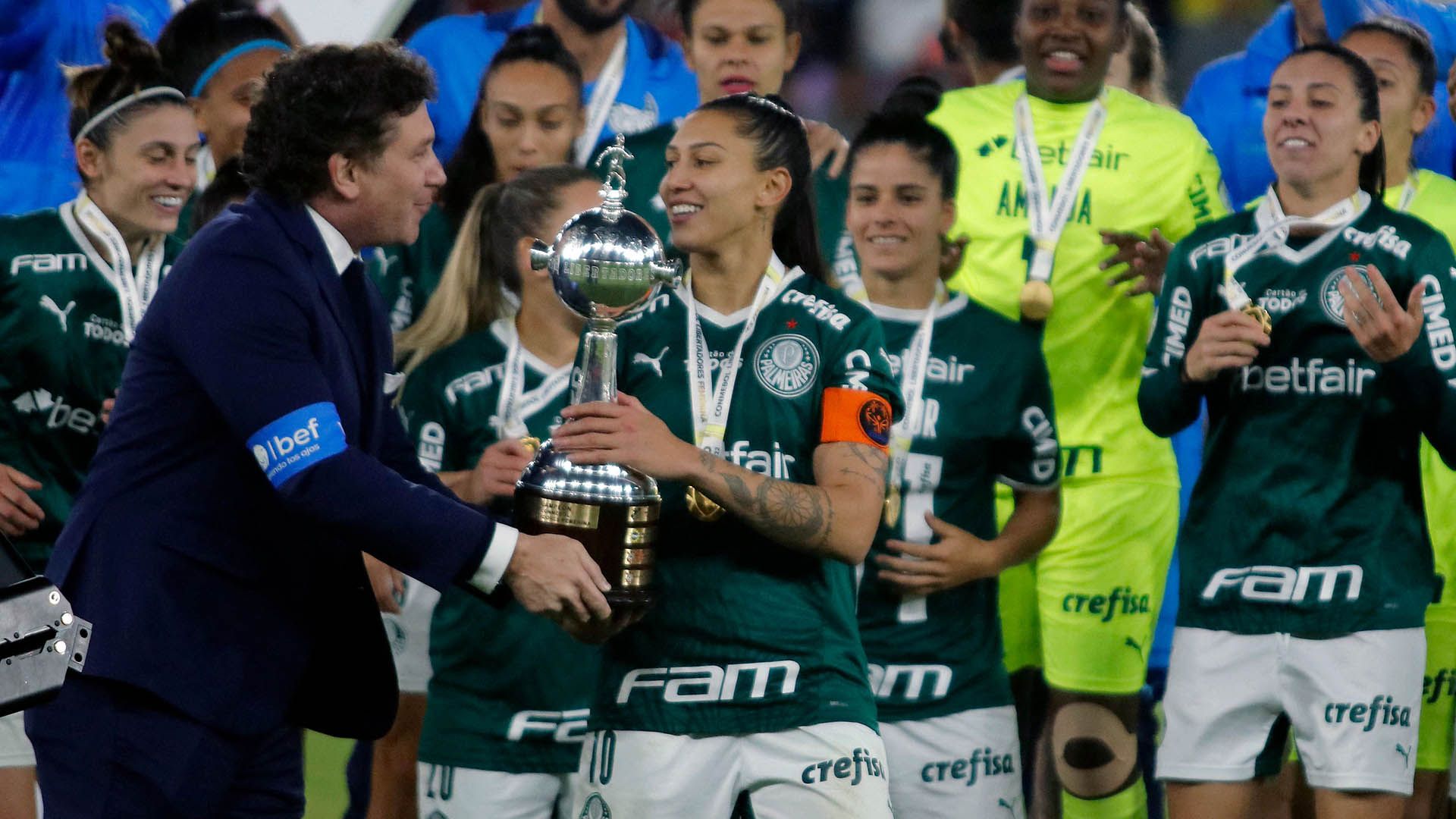 Bia Zaneratto, Palmeiras campeão da Libertadores feminina 2022