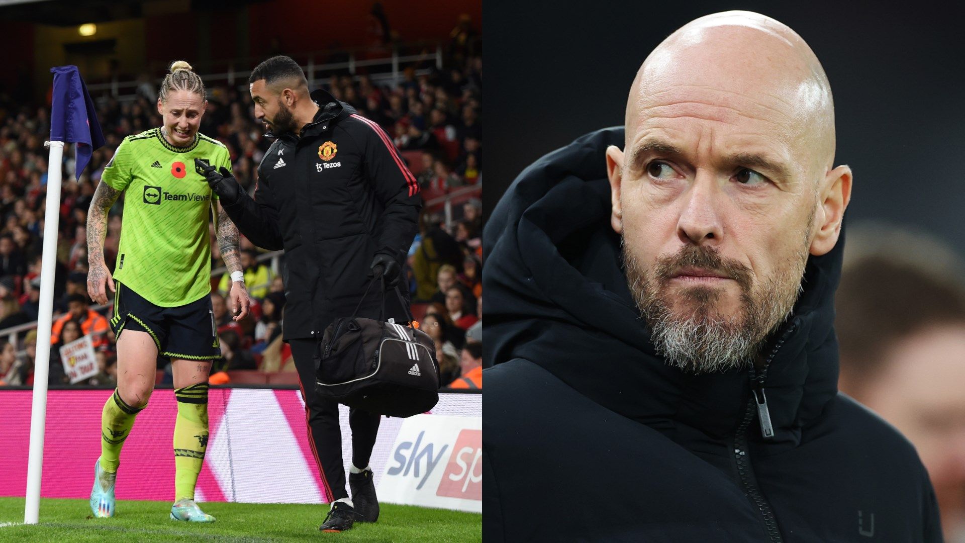 Ibrahim Kerem Leah Galton Erik ten Hag Man Utd