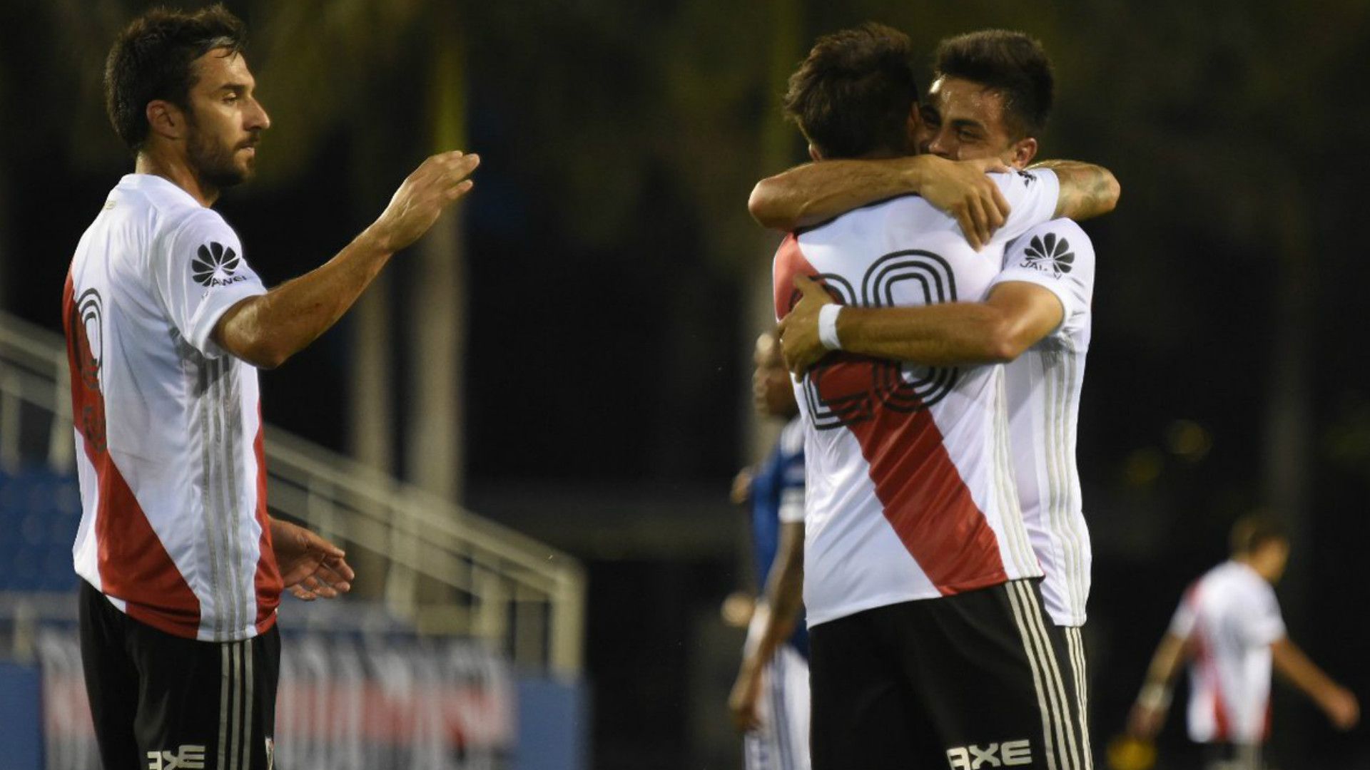 Gonzalo Martinez Ignacio Scocco River Plate Millonarios Amistoso 13072018