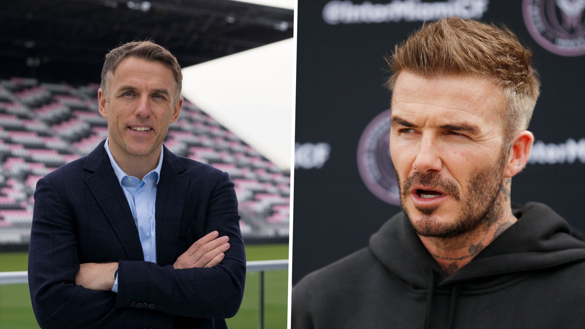 Beckham Neville split Miami