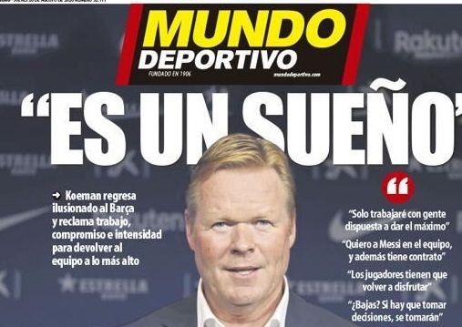 newspapers 10 August Mundo embed only