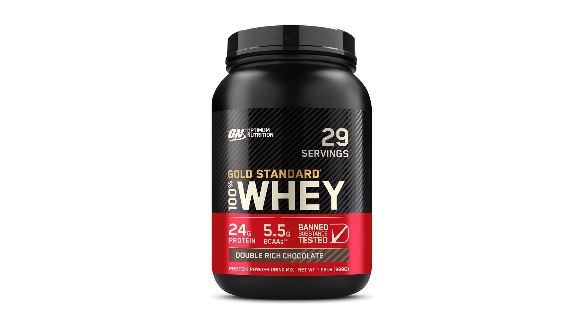 Optimum Nutrition (ON) Gold Standard whey protein powder