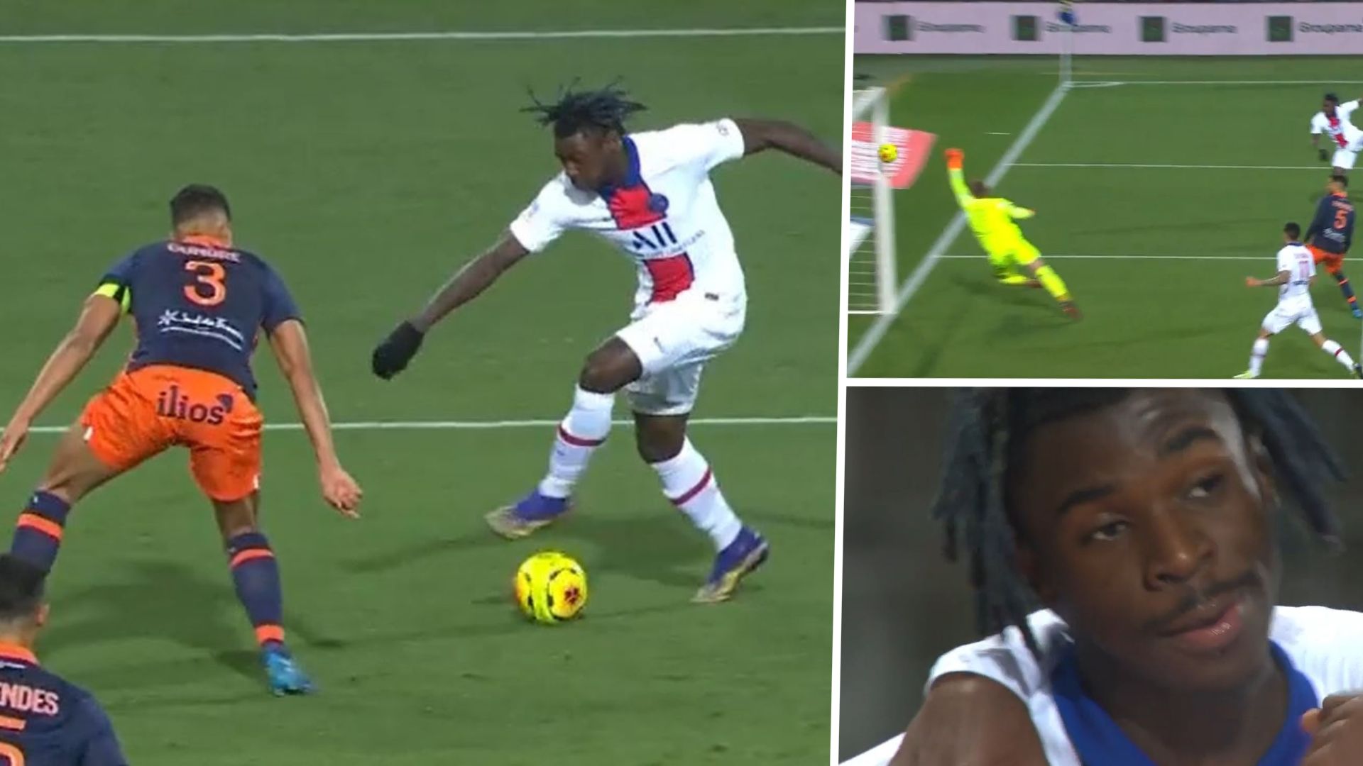 PSG MONTPELLIER KEAN