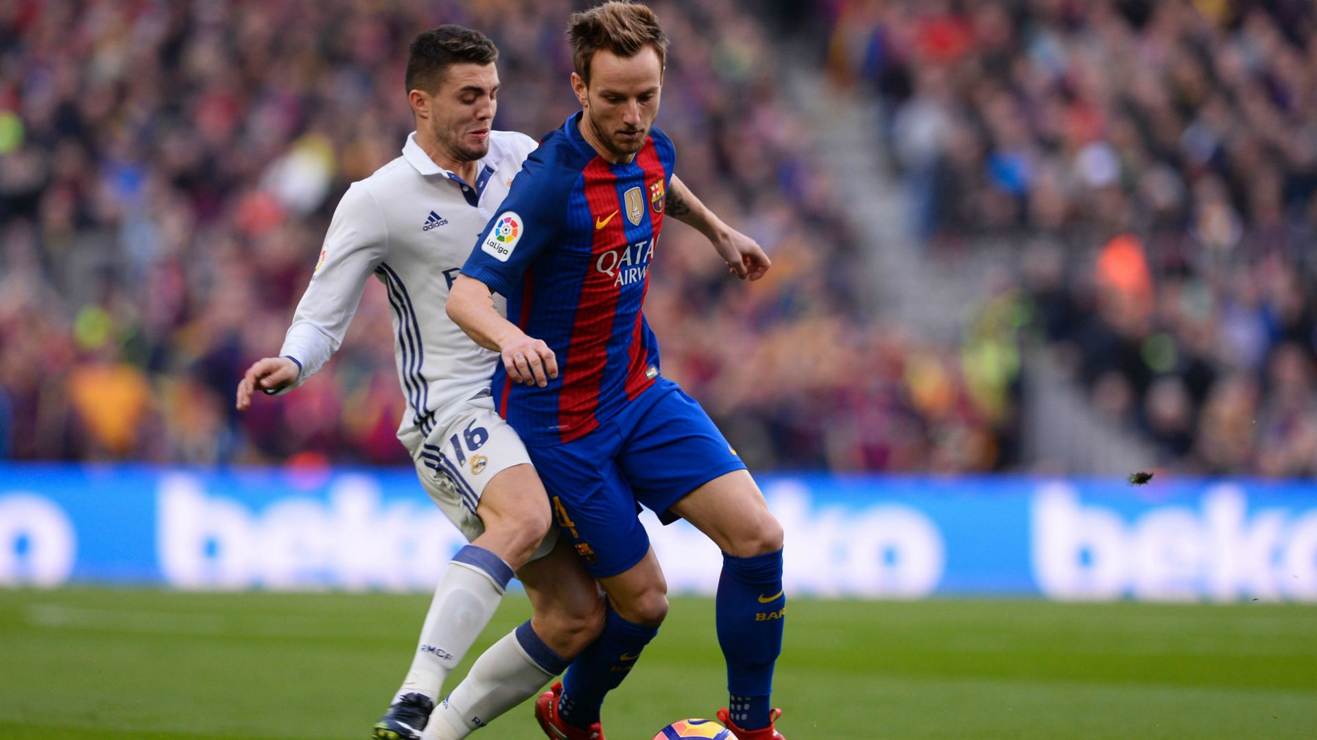 Ivan Rakitic Mateo Kovacic Barcelona Real Madrid La Liga