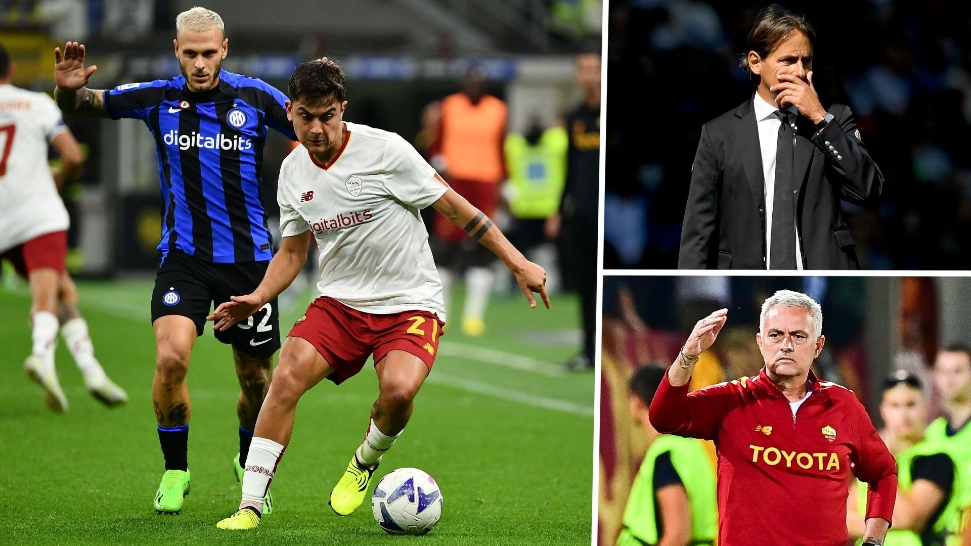 Dybala Mourinho Inzaghi