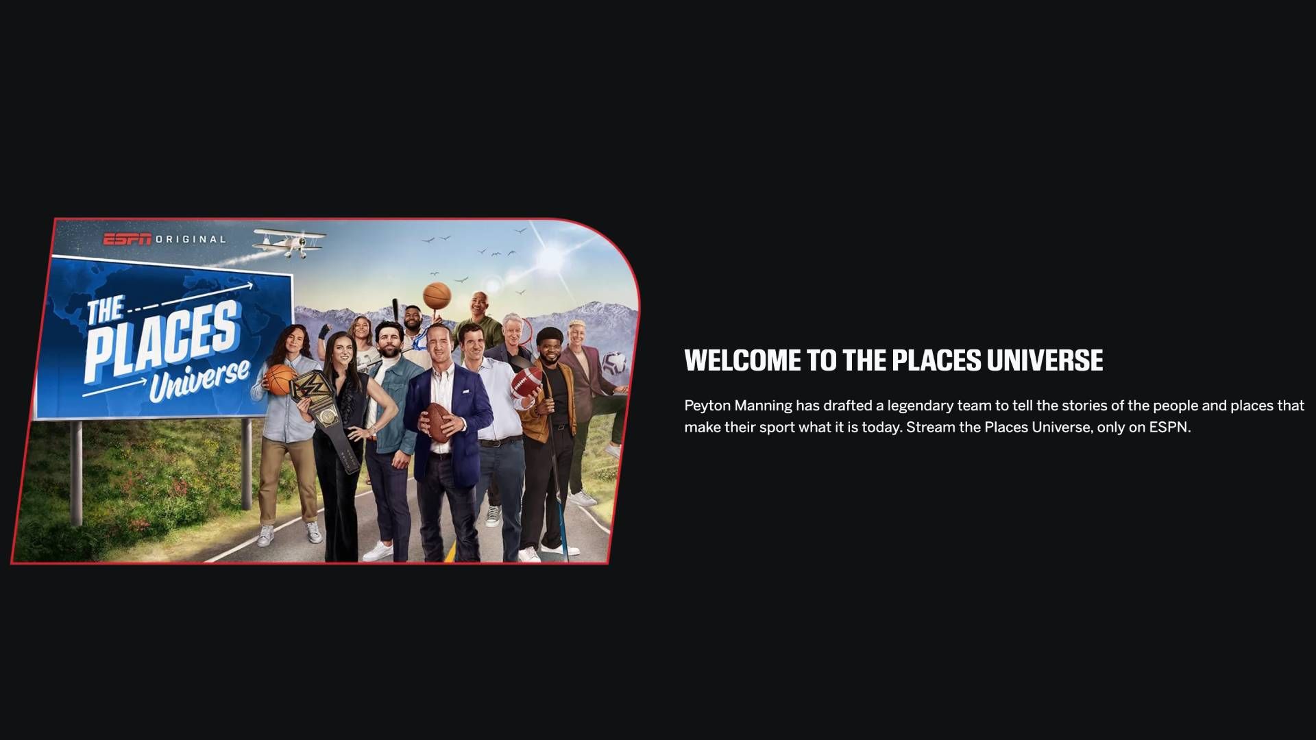 ESPN's Place Universe