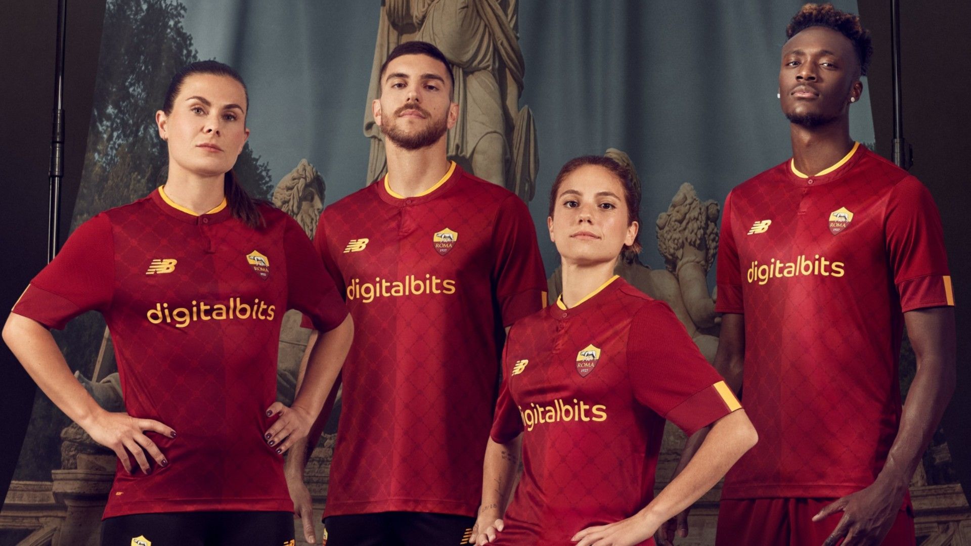 Roma kit 2022-23 New Balance home