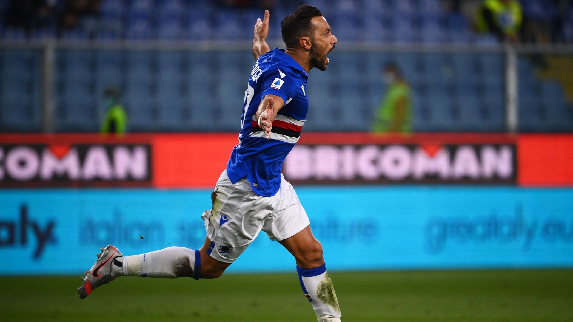 Quagliarella - Sampdoria Lazio - Serie A 2020/21