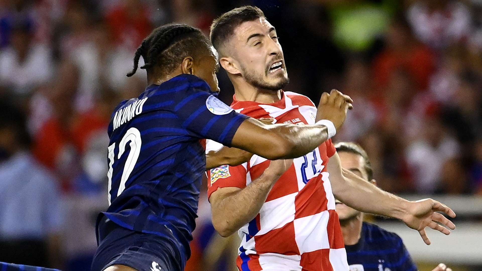 Christopher Nkunku, Josip Juranovic, Croatia vs France 2022