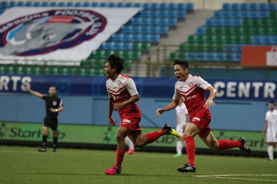 Garena Yong Lions vs Warriors FC 2016 S.League