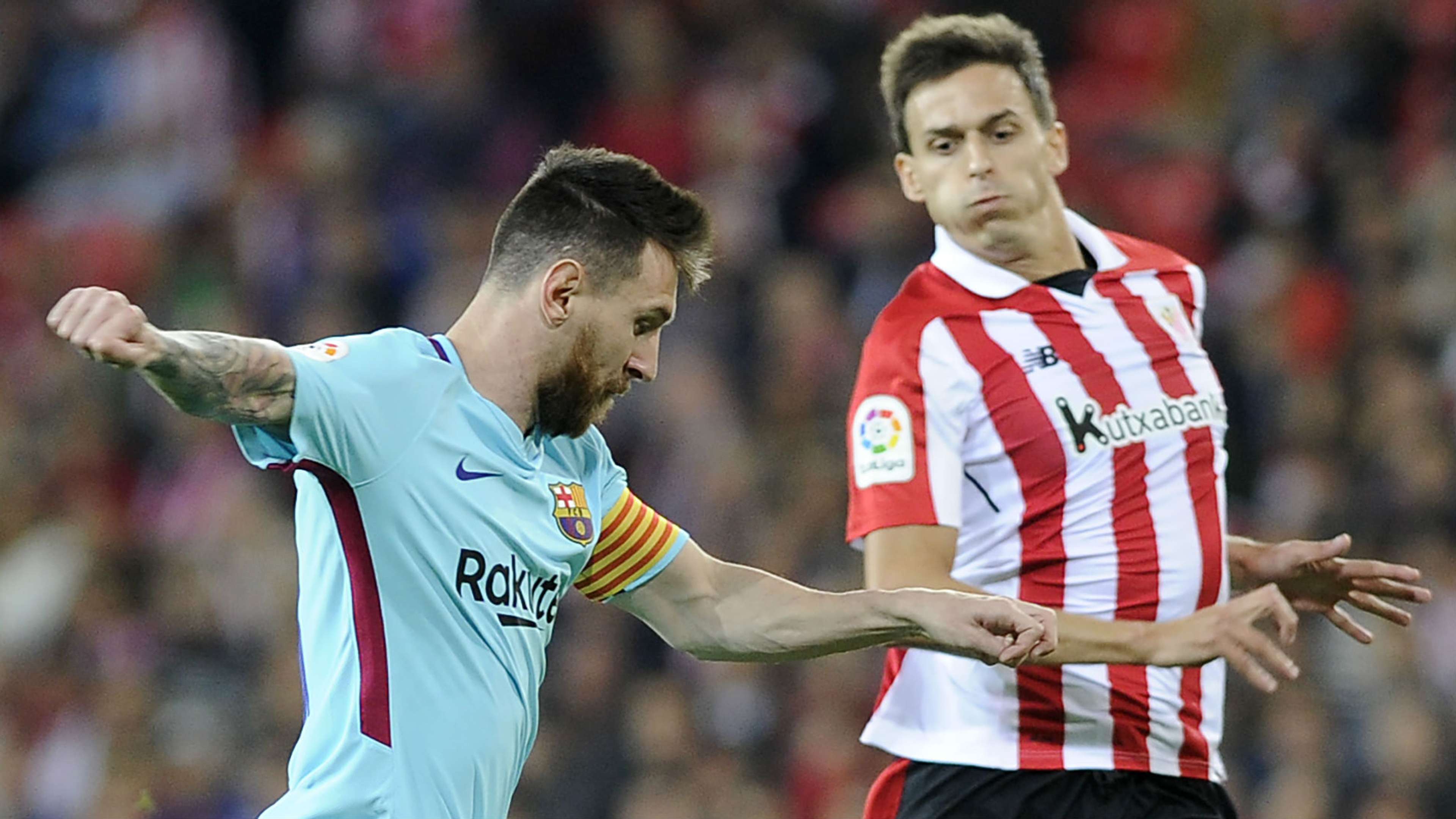 Lionel Messi, Ander Iturraspe, Barcelona, Atletic Bilbao