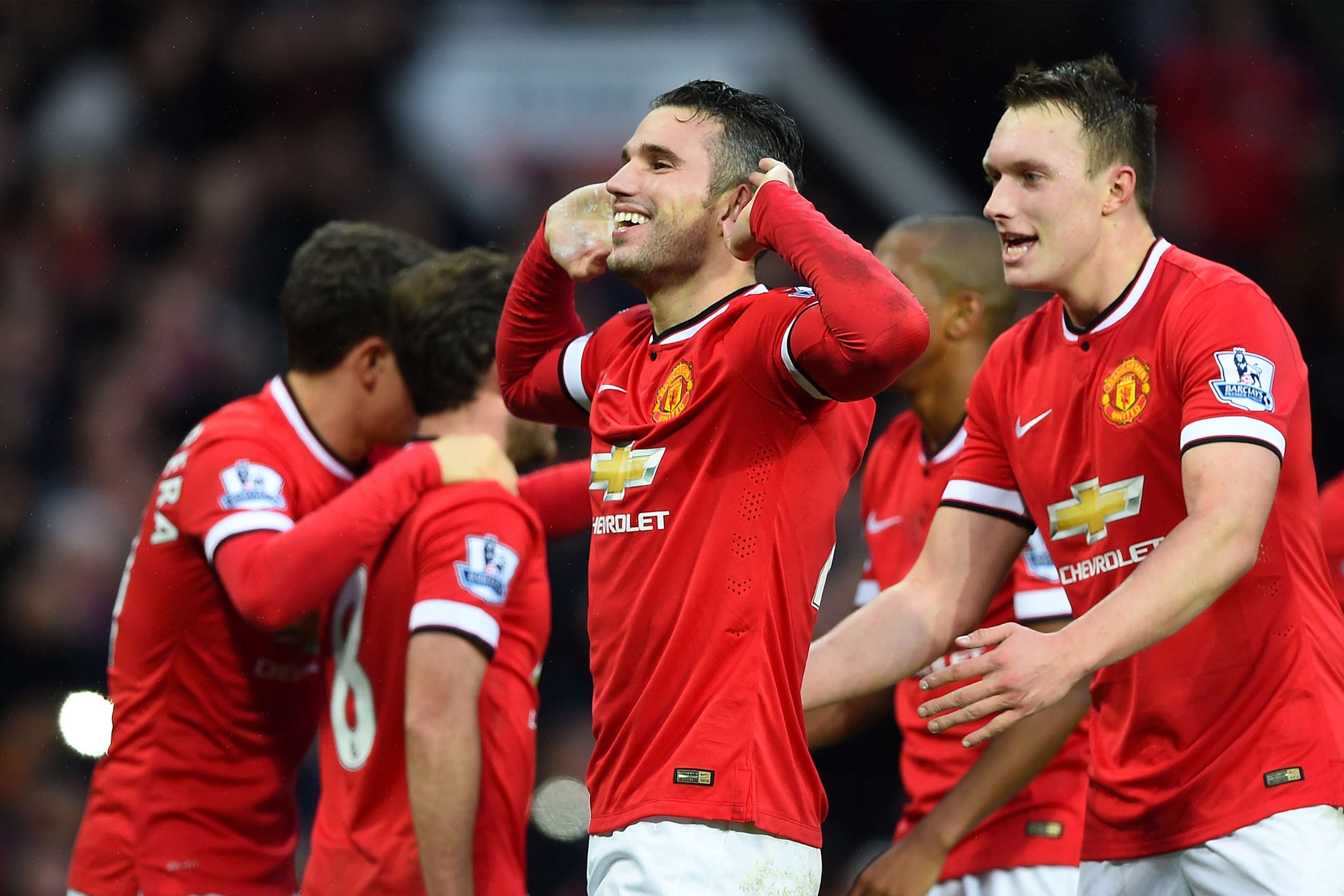 Robin van Persie Manchester United Liverpool 2014