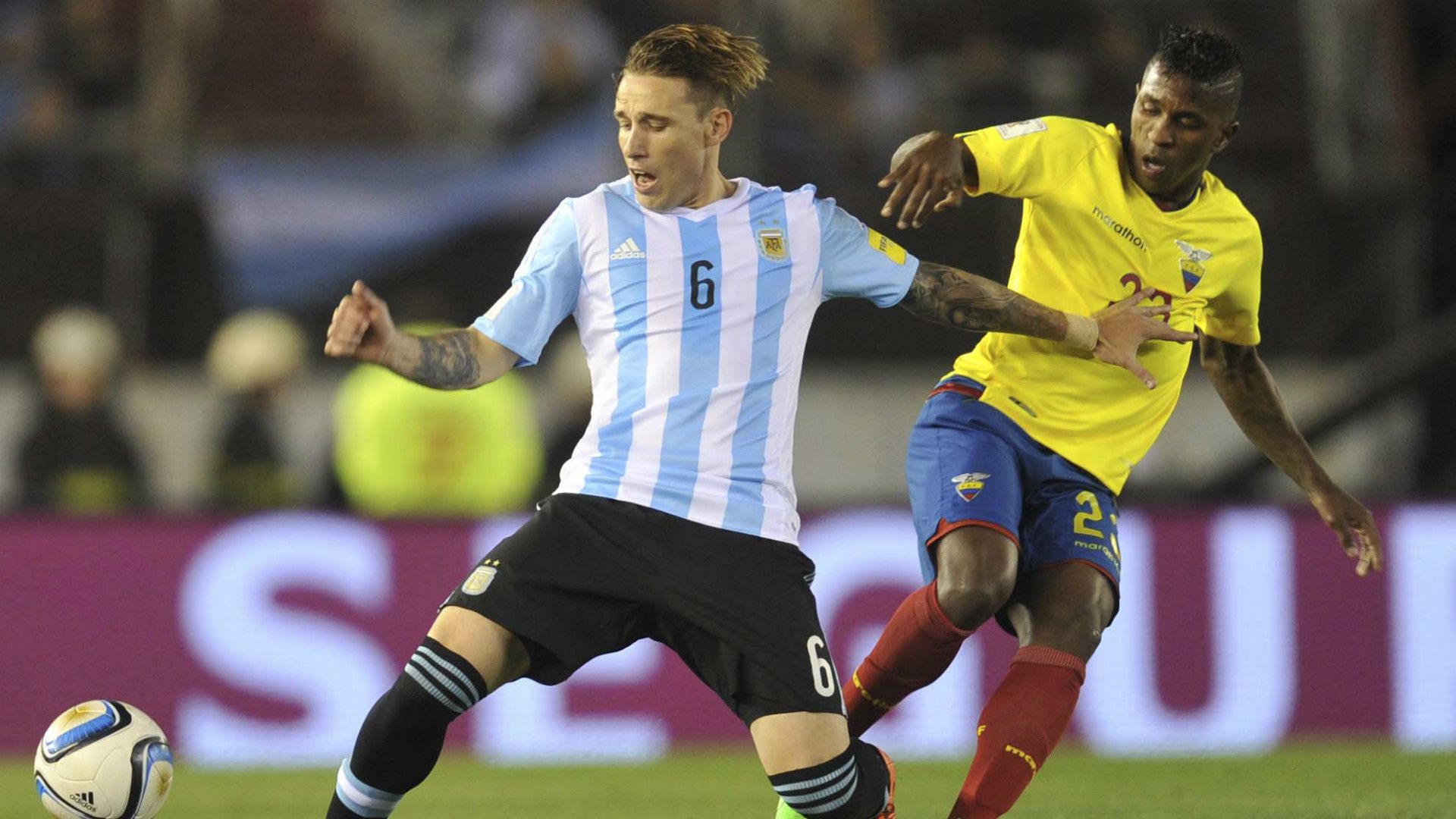 Lucas Biglia Argentina Ecuador Eliminatorias 2018