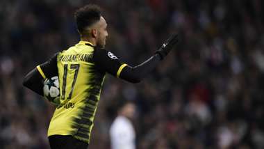 Aubameyang Real Madrid Borussia Dortmund UEFA Champions League