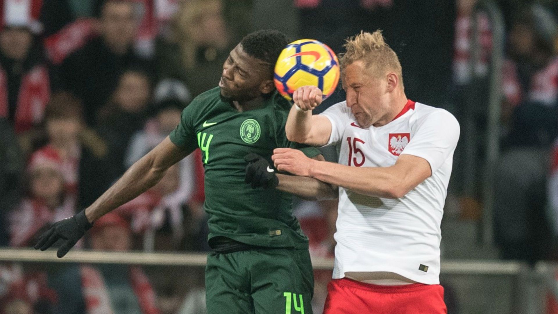 Kamil Glik and Kelechi Iheanacho