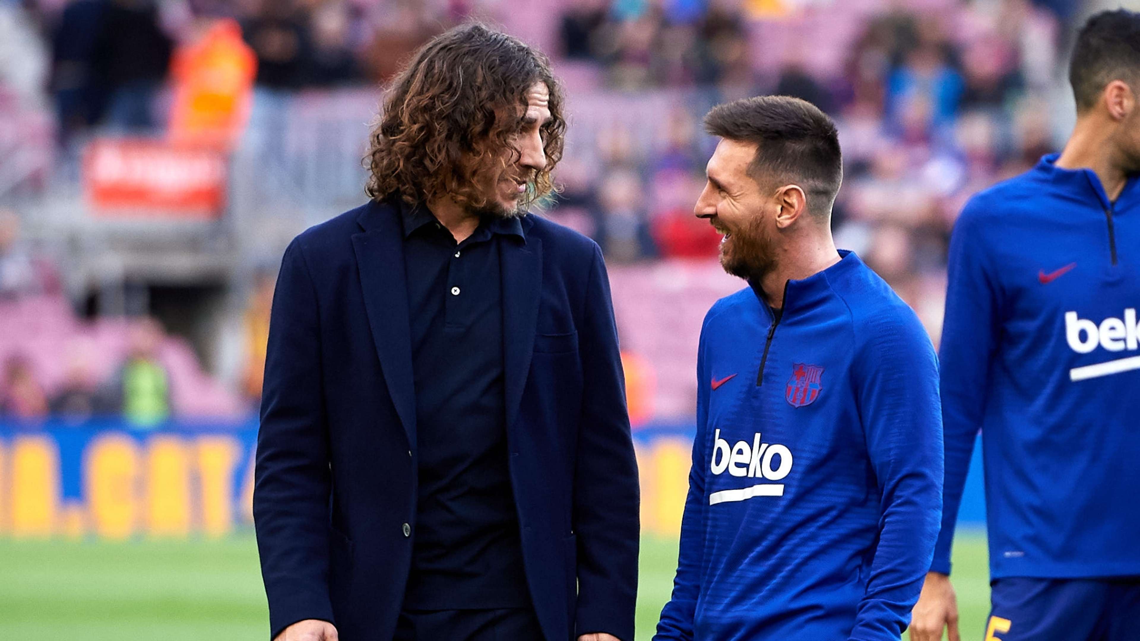 Lionel Messi Carles Puyol 2019