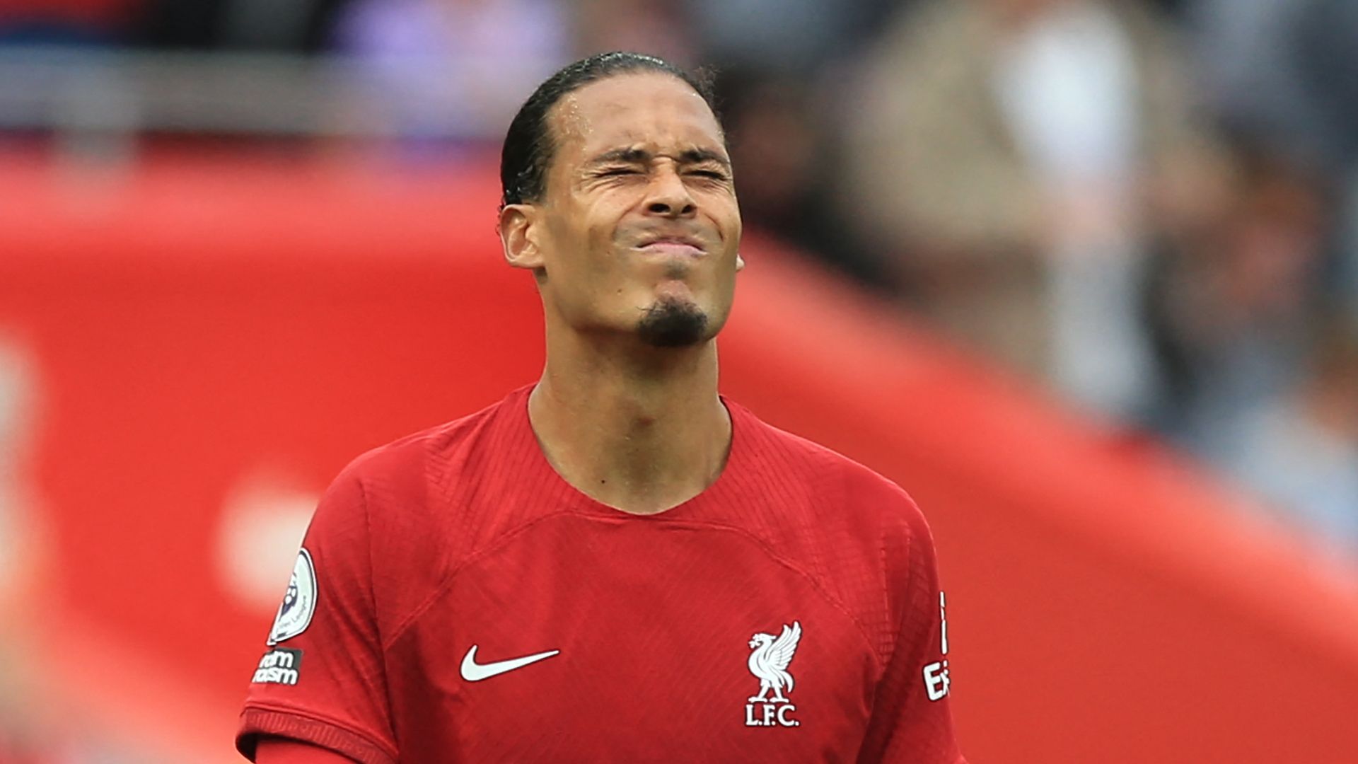 Virgil van Dijk Liverpool 2022