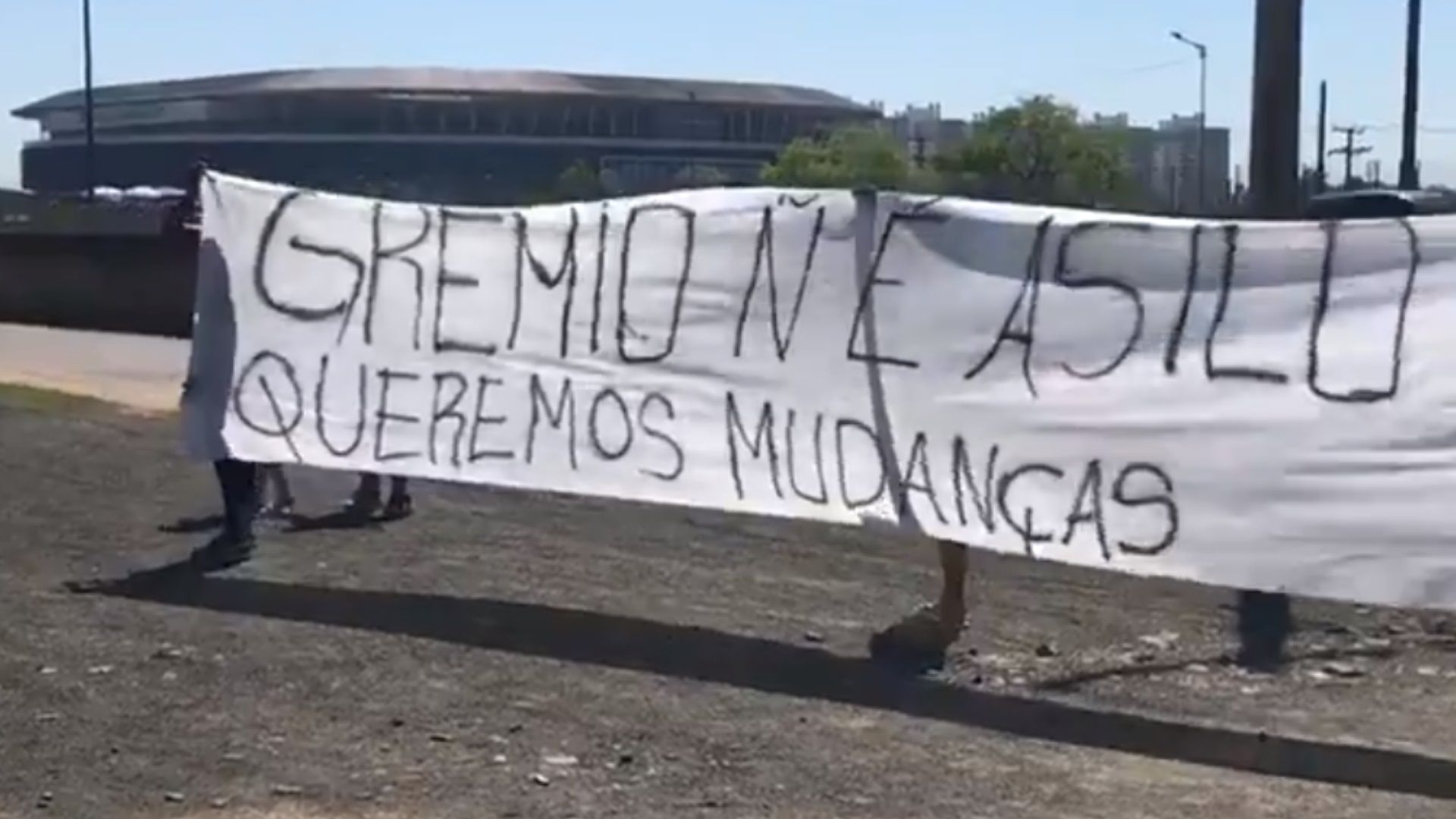 Grêmio protesto 26 10 2019