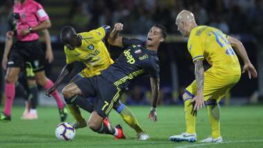 Juventus Turin Frosinone Cristiano Ronaldo Hallfredsson 23092018