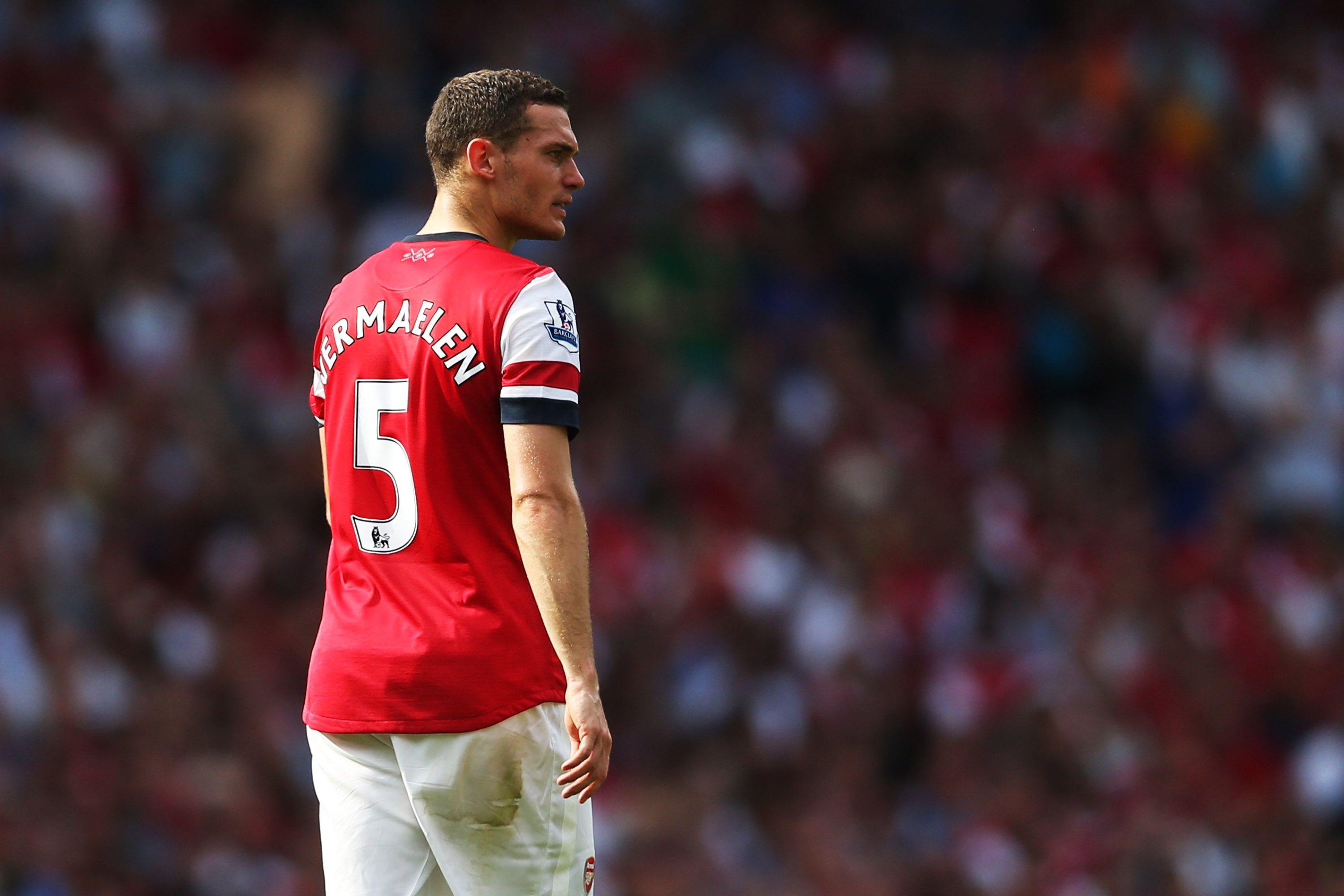 Arsenal defender Thomas Vermaelen