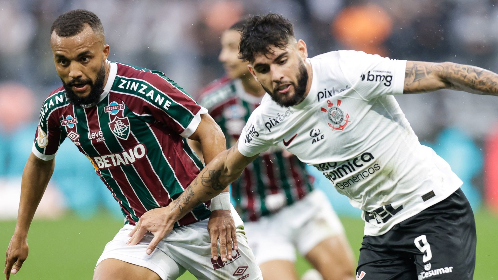 Samuel Xavier, Yuri Alberto, Corinthians x Fluminense 2023