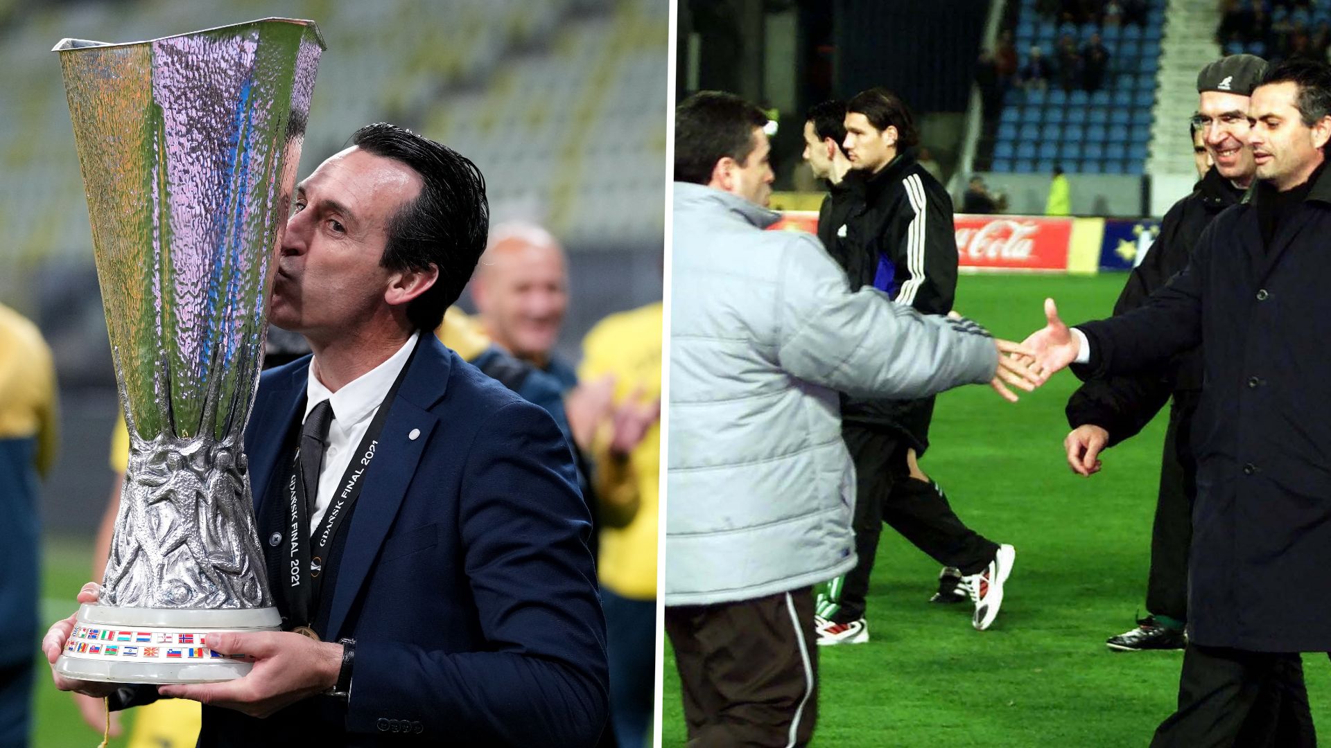 Unai Emery, Rıza Çalımbay, Jose Mourinho GFX