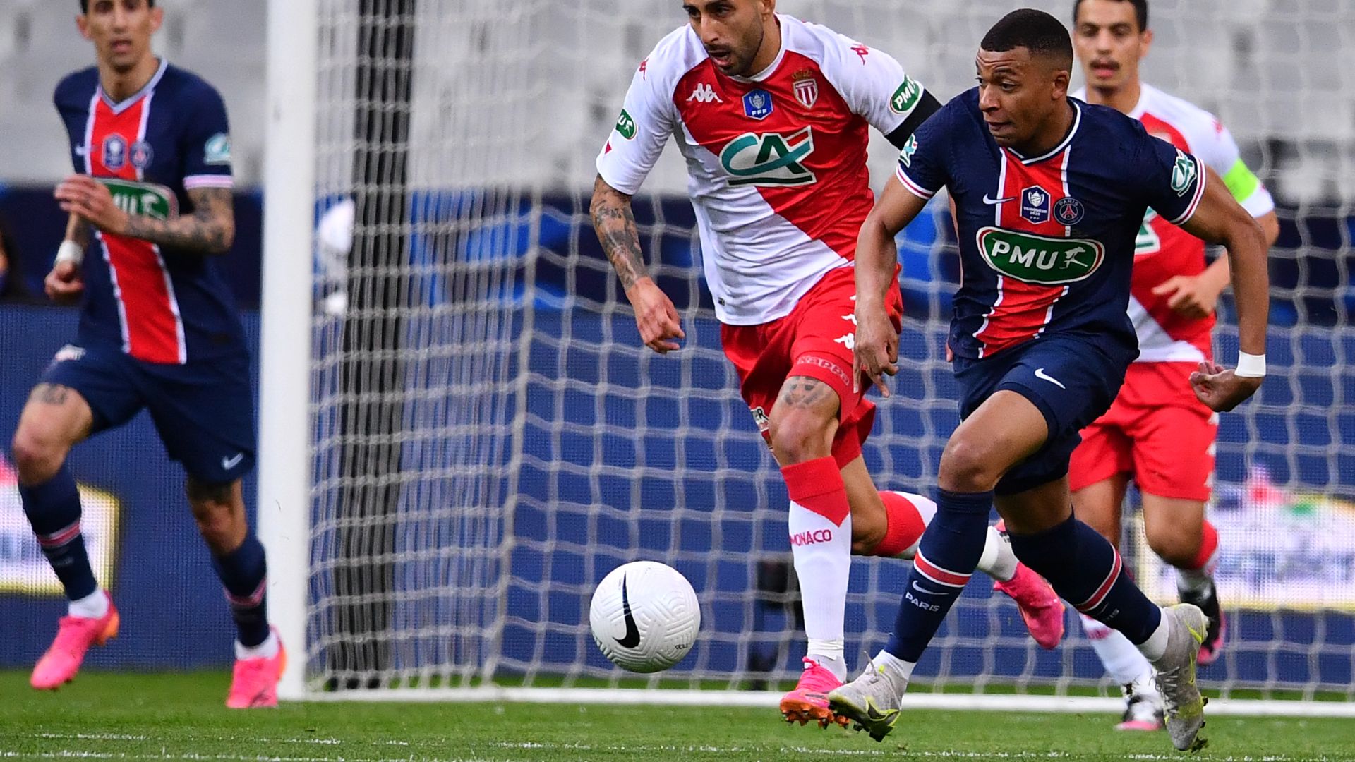Kylian Mbappé PSG finale Coupe de France cropped