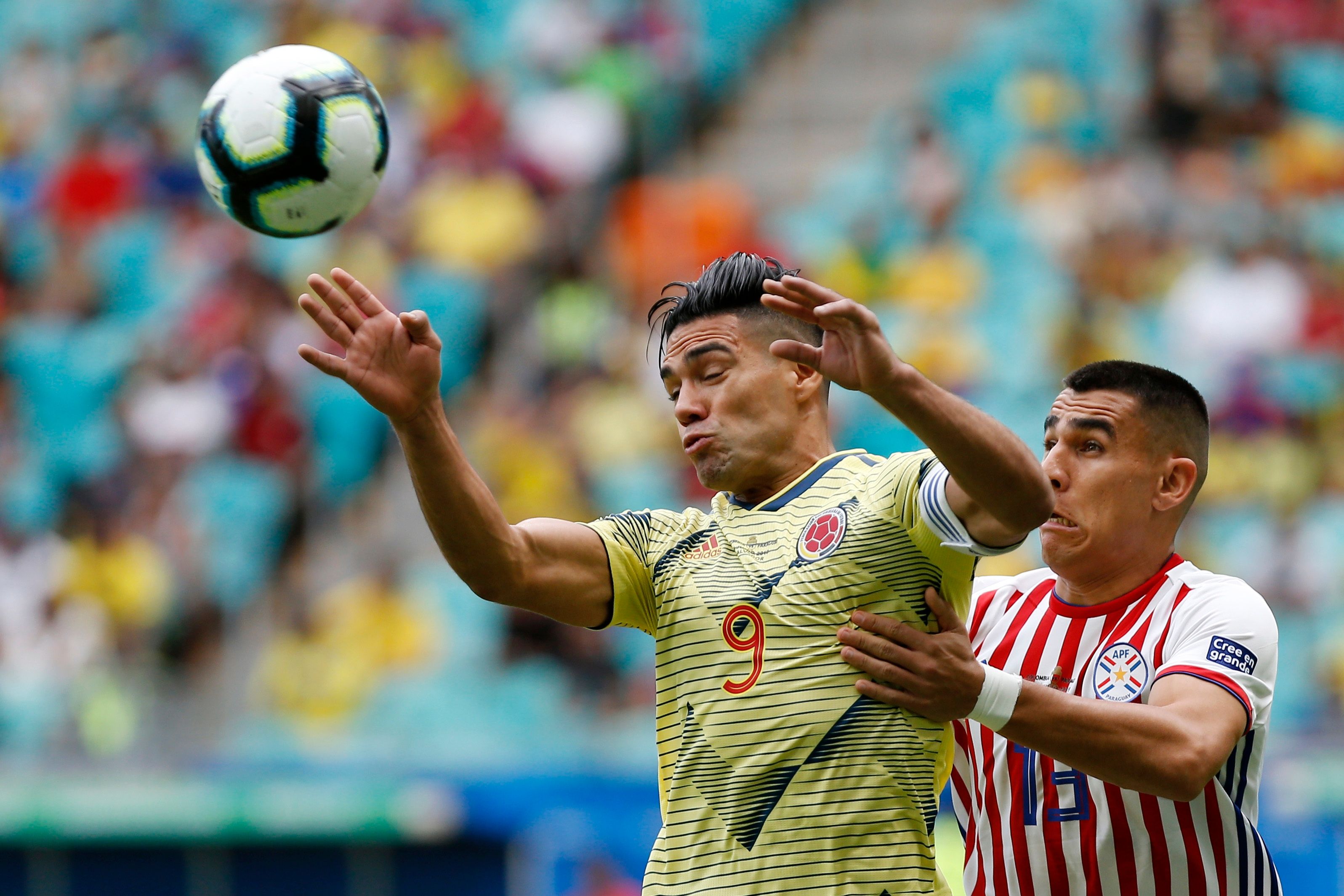 Radamel Falcao Colombia - Paraguay Copa América 2019