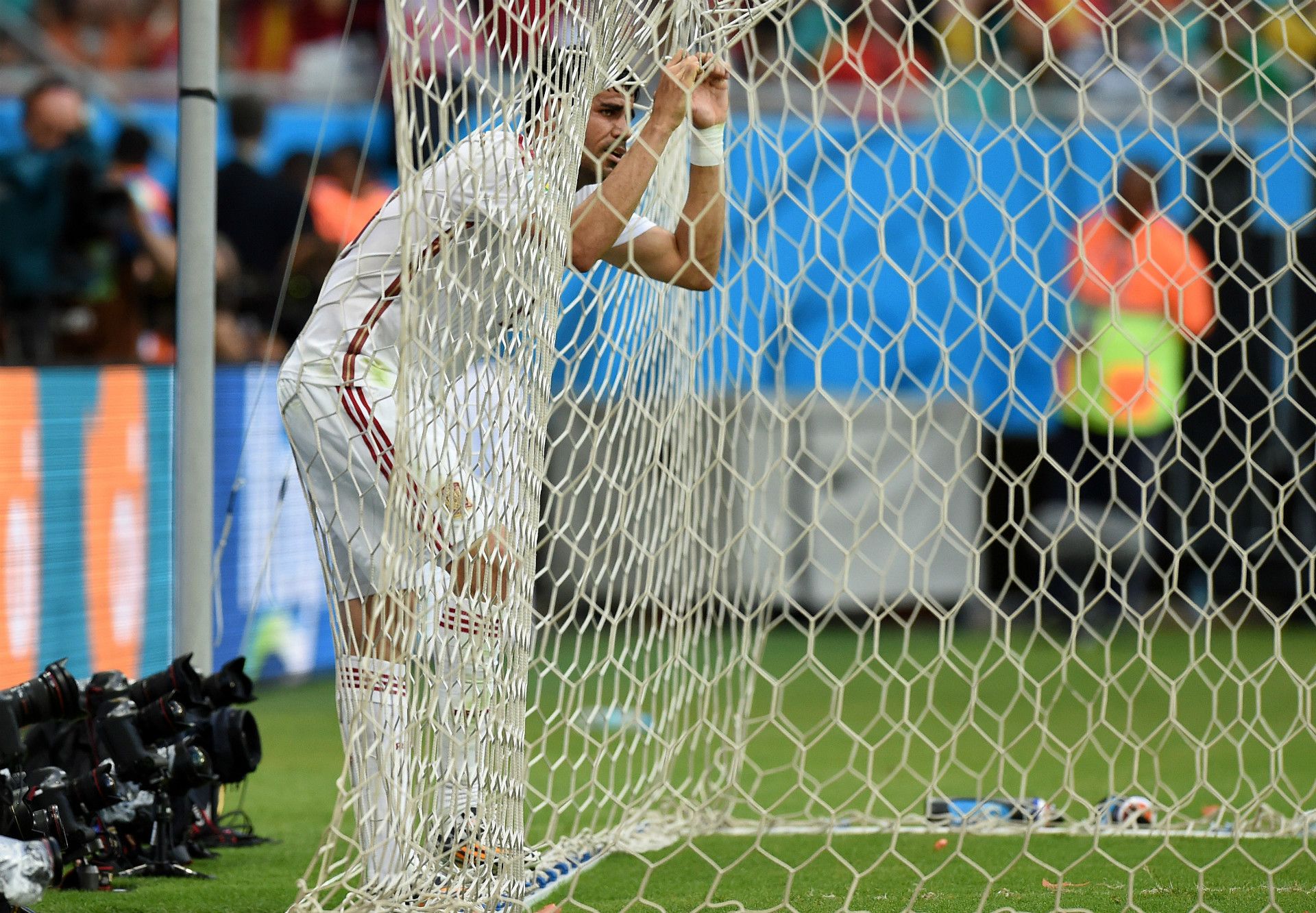 Gerard Pique Spain World Cup 2014 Group B 140613