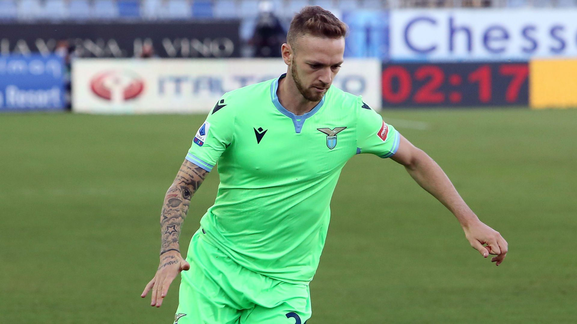 Lazzari Cagliari Lazio Serie A