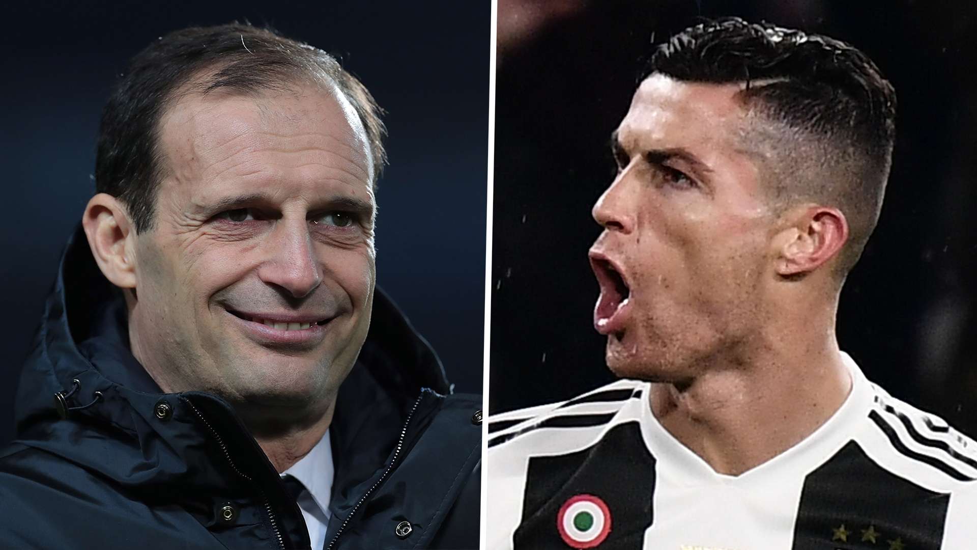 Massimiliano Allegri Cristiano Ronaldo Juventus