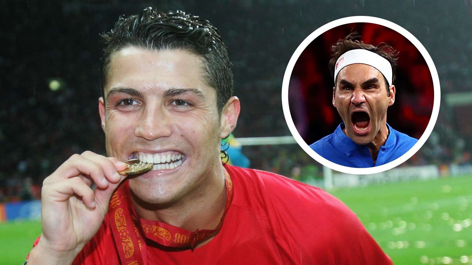 GFX Cristiano Ronaldo Roger Federer 2008