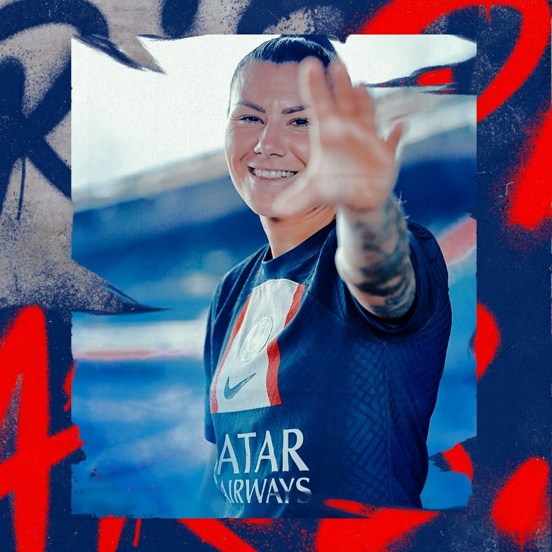 Maillot PSG 2022-2023 domicile Ramona Bachmann