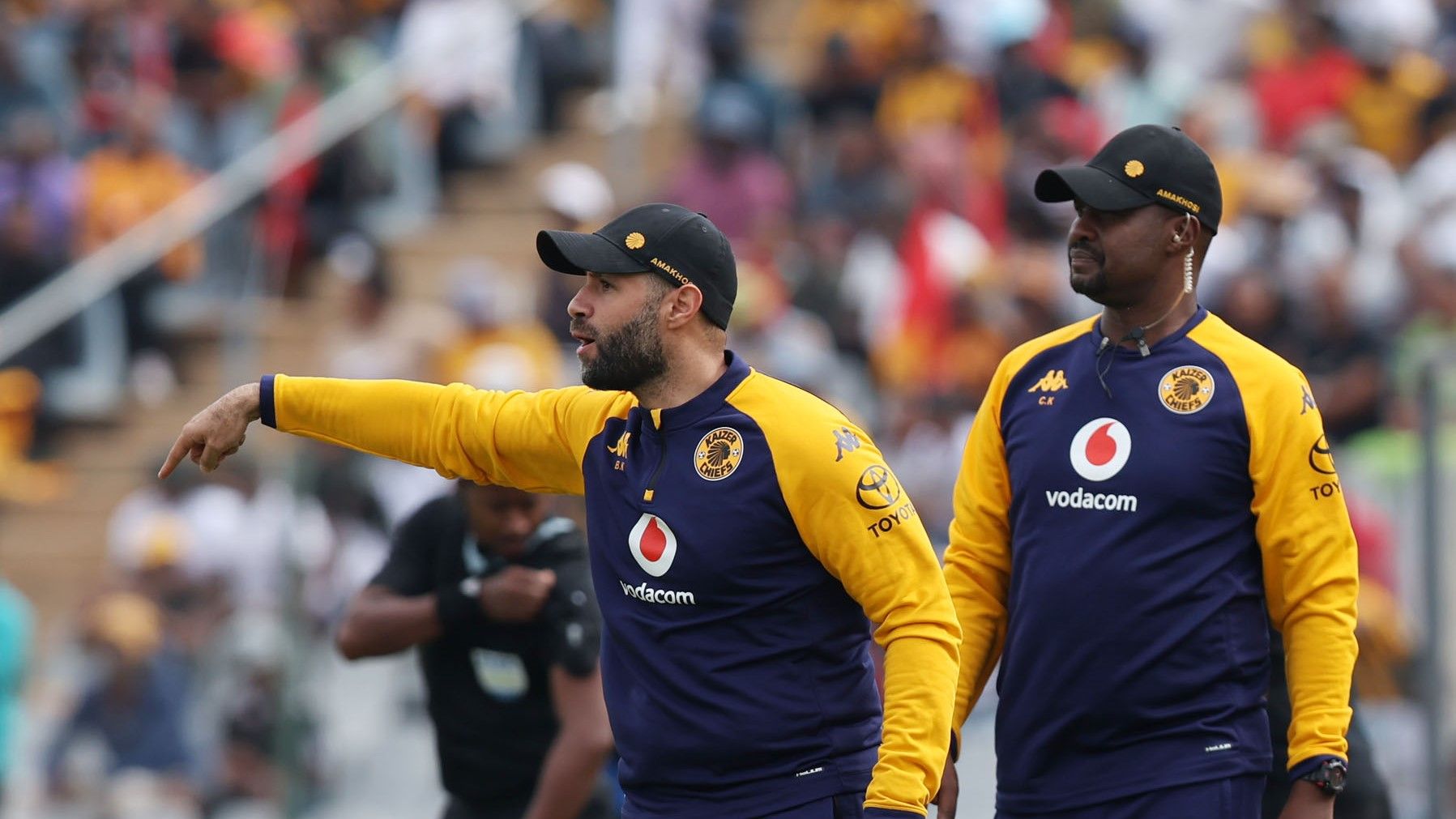 Cedric Kaze, Khalil Ben Youssef, Kaizer Chiefs, December 2025