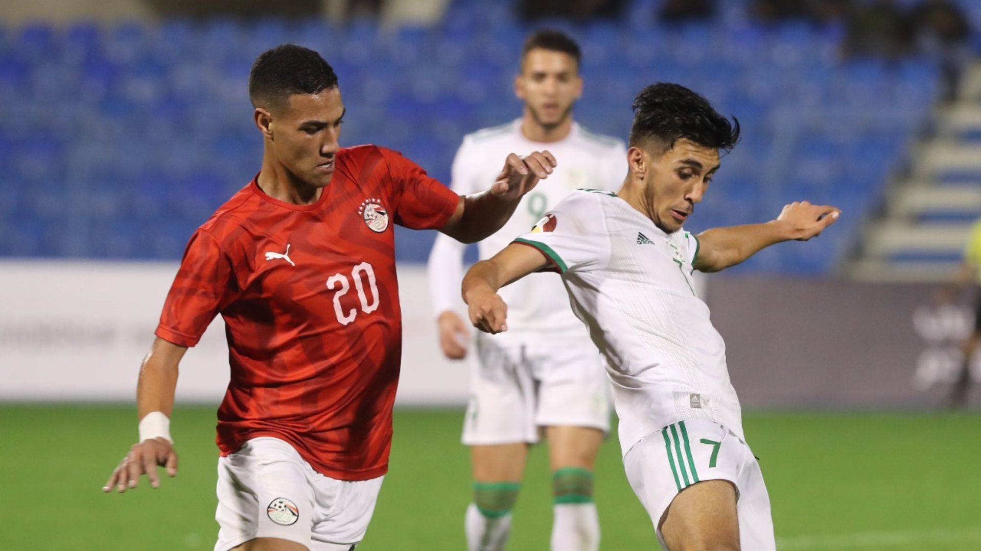 كأس العرب تحت 20 عامًا - مصر - الجزائر