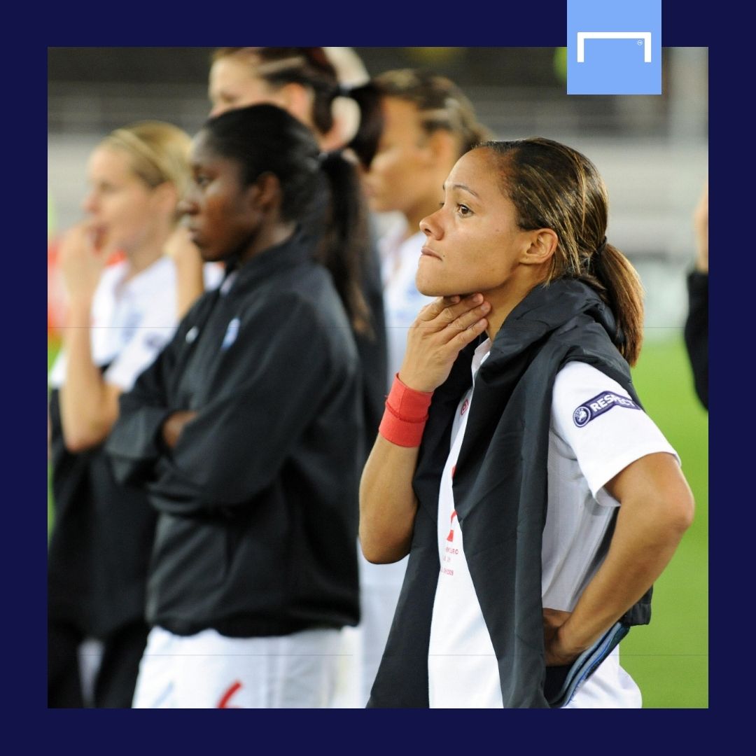 Alex Scott Anita Asante England Euro 2009 GFX