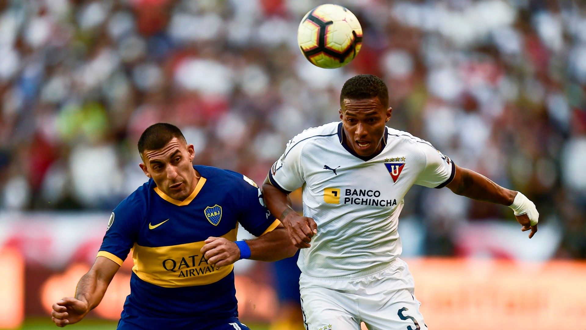 Wanchope Abila Liga de Quito Boca Ida Cuartos de final Copa Libertadores