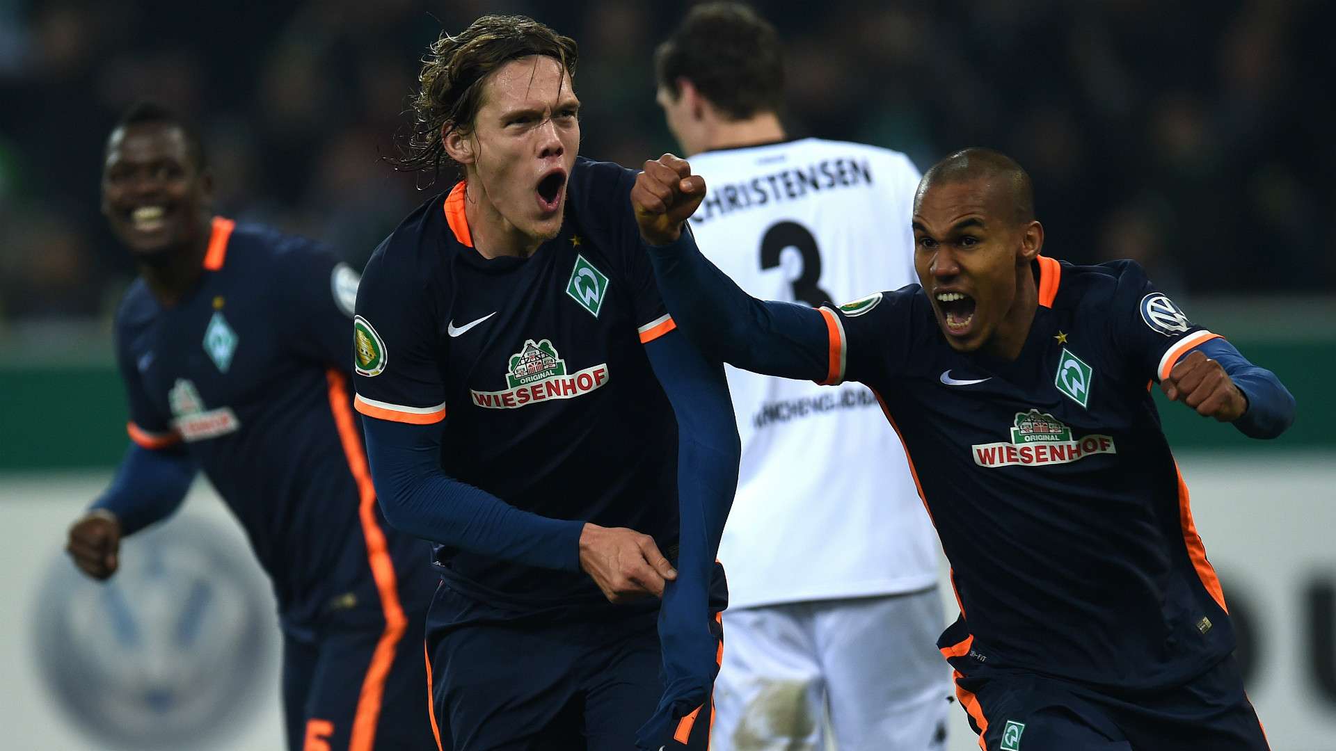 Jannik Vestergaard Borussia Monchengladbach Werder Bremen DFB Pokal 15122015