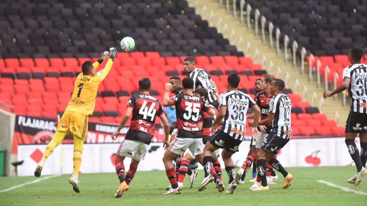 Flamengo Santos Brasileirão Maracanã 13122020